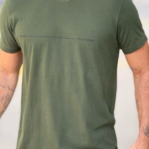 T Shirt Vintage We Are Nature - verde palmeira
