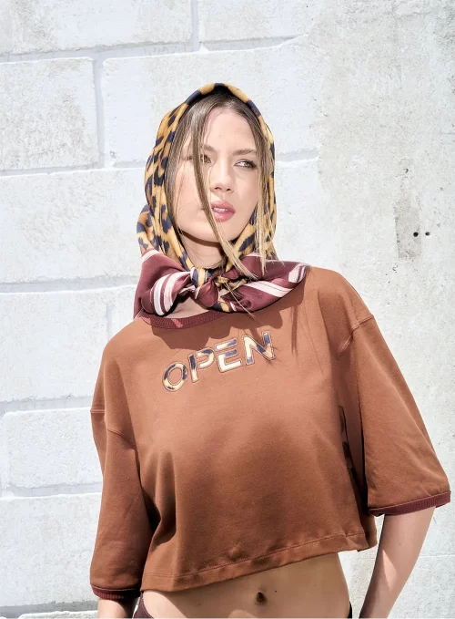 Camiseta Cropped Boxy