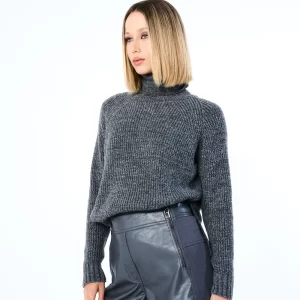 Short Mini De Couro Sintético