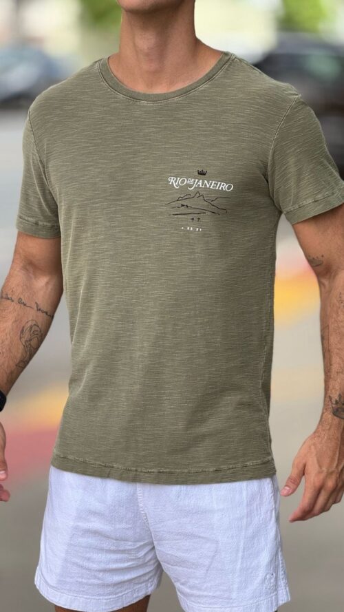 T Shirt Rough Rio - verde leaf - Image 2