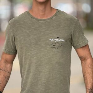 T Shirt Rough Rio - verde leaf