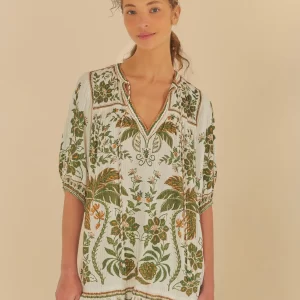 Vestido Curto Estampado Mari
