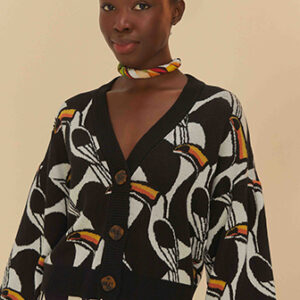 SUETER TRICOT JACQUARD COPATUCANO