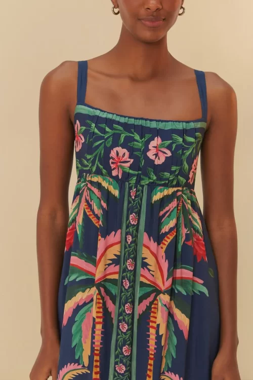 Vestido Cropped Estampado Encanto Da Natureza - Image 2