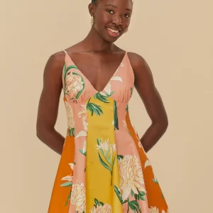 Vestido Curto Estampado Floral Alice