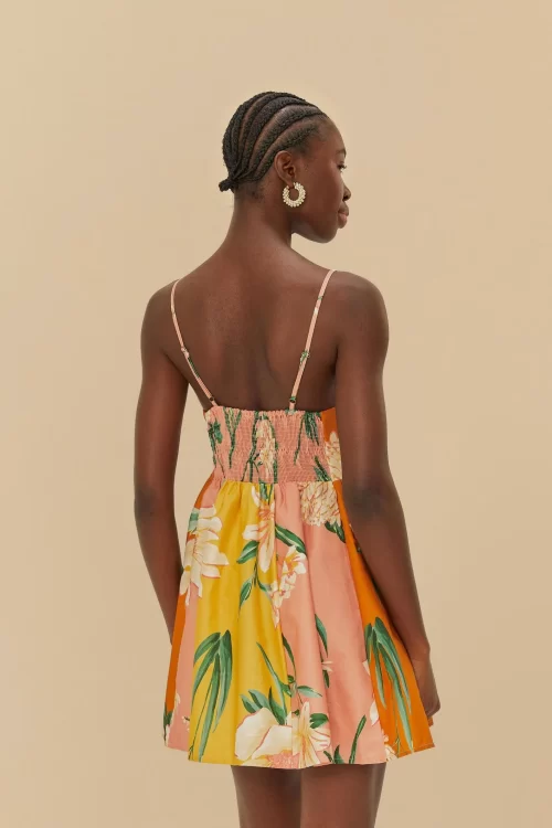 Vestido Curto Estampado Floral Alice - Image 3