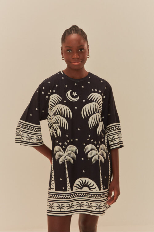 VESTIDO T-SHIRT BIG COQUEIRAL