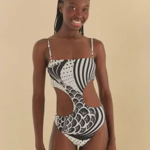 Maiô Localizado Estampado Foz