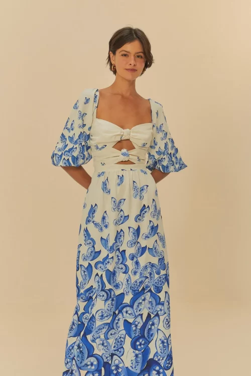 Vestido Estampado Voo De Porcelana - Image 2