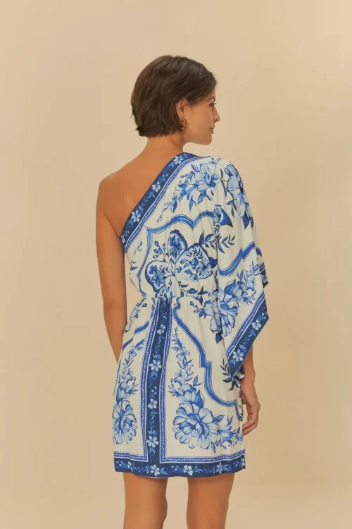 Vestido Ombro Só Estampado Jardim De Porcelana - Image 3