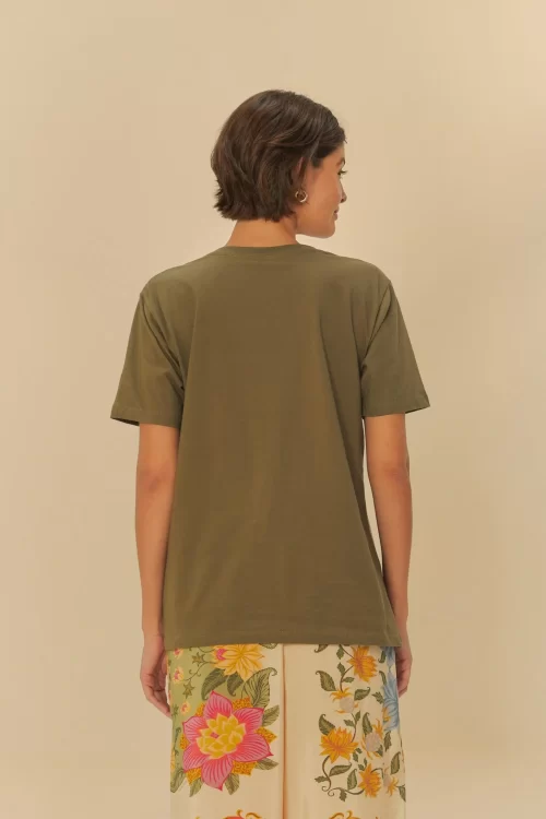 T-Shirt Fit Estampada Farm Rio Passáros - Image 3