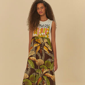 VESTIDO CROPPED FARM RIO FEIRA