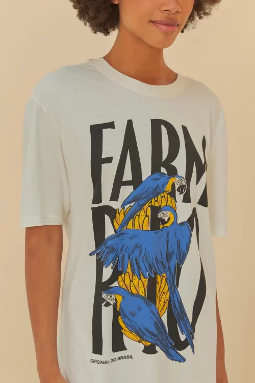 T-Shirt Média Estampada Farm Rio Arara Bananeira - Image 2