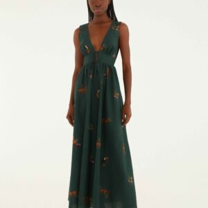 VESTIDO LONGO FLORESTINHA