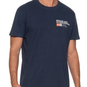 T Shirt Vintage Brazilian - azul marinho