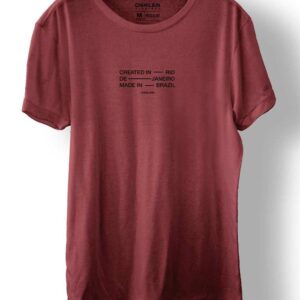 T Shirt Vintage Created In Rio - SLIM