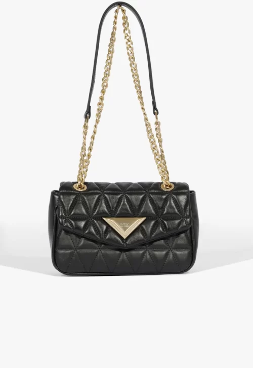 Bolsa Tiracolo Média 944 Couro Preta