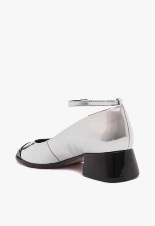 Sapato Preto E Prata Schutz Boneca Dorothy Verniz - Image 3