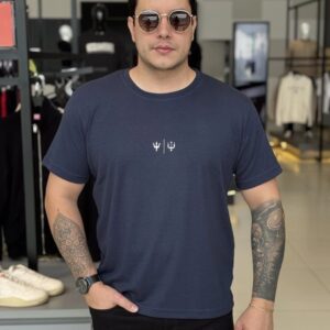Big Shirt Kite Logo - marinho