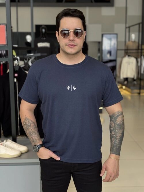 Big Shirt Kite Logo - marinho