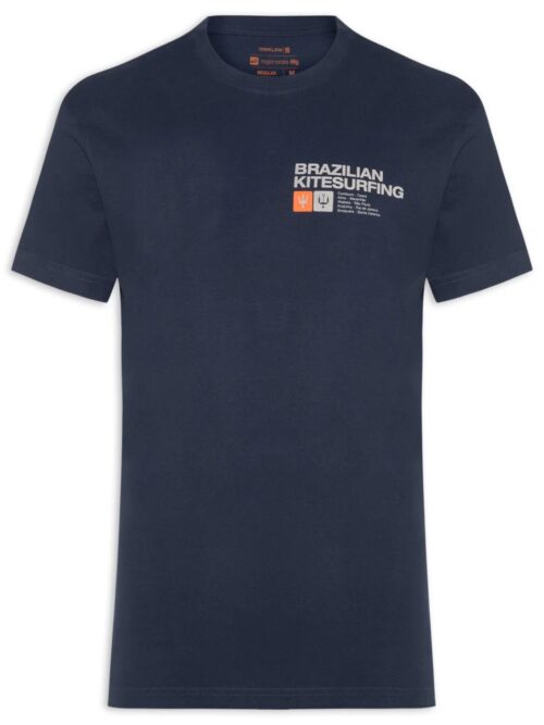 T Shirt Vintage Brazilian - azul marinho - Image 2