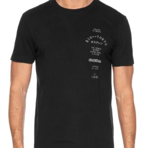T Shirt Vintage Rio Tokyo - preto