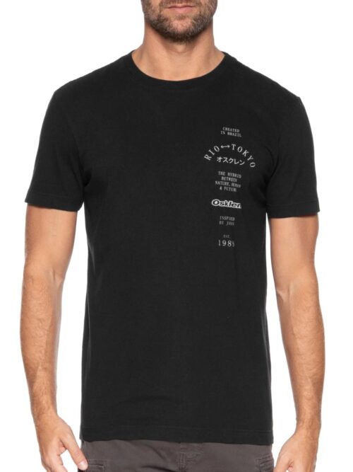 T Shirt Vintage Rio Tokyo - preto
