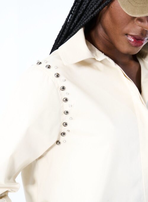 Camisa Cropped com Metal - Image 2
