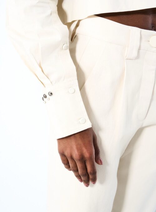 Camisa Cropped com Metal - Image 4
