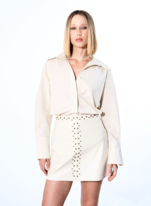 Camisa Open - bege gale - Image 4
