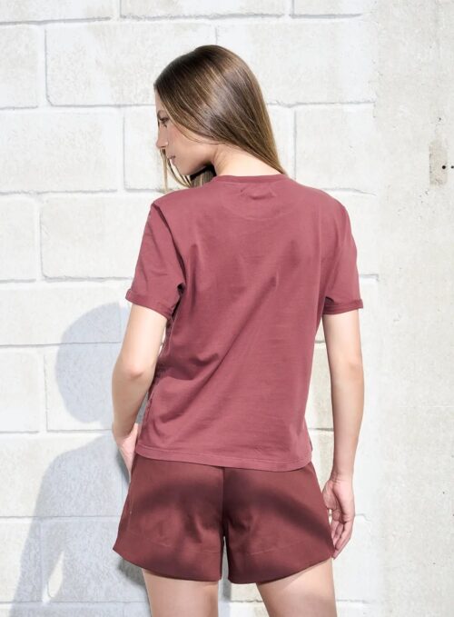 Camiseta Open - marrom terracota - Image 2