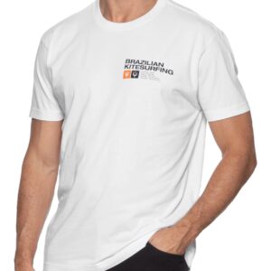 T Shirt Vintage Brazilian Kitesurfing - branco