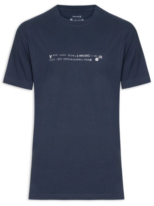 T Shirt Vintage Osk Tokio Tracks - azul marinho - Image 2
