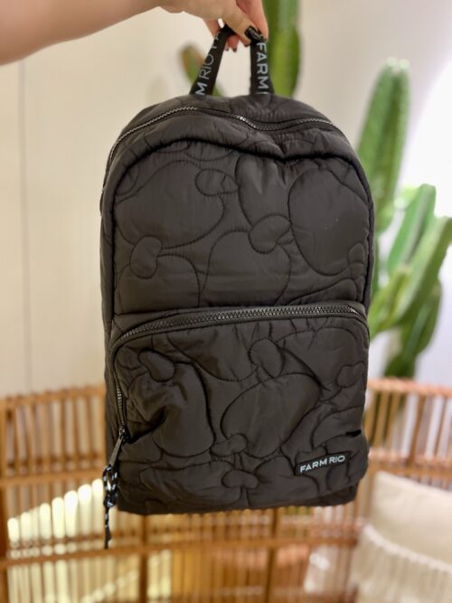 Mochila Xodó Farm Lisos Preta