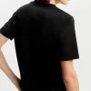 T-shirt algodão pima preta - Image 4