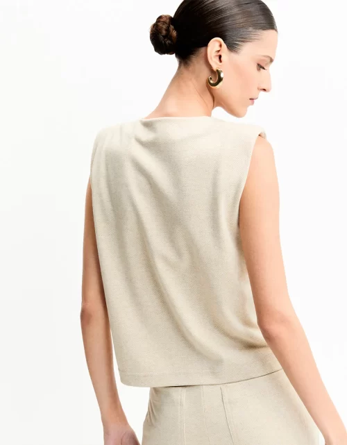 Blusa decote v chevron 360 - Image 4