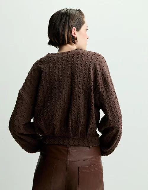 Blusa malha textura - Image 3