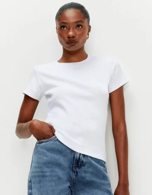 T-shirt canelada - branco - Image 3