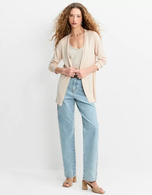 Cardigan tricot básico