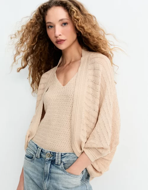 Cardigan tricot textura - Image 2