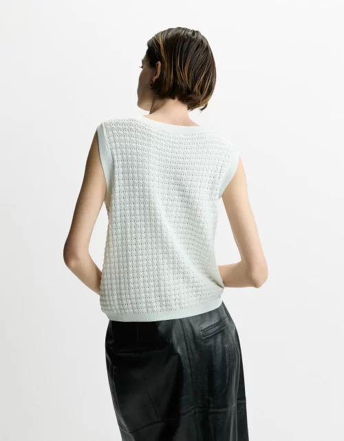 Regata tricot textura off white - Image 5