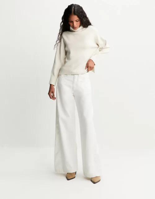 Blusa tricot ampla gola alta - Image 3