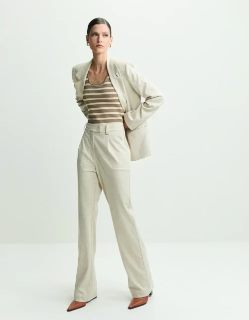 Calça reta chevron 360