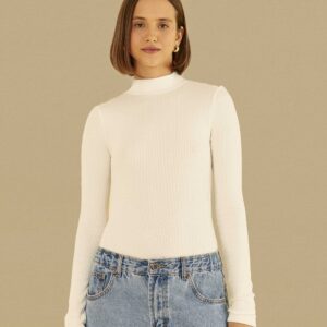 BLUSA GOLA MANGAS - OFF WHITE