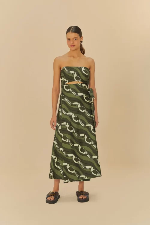 Vestido Estampado Tucano Gráfico
