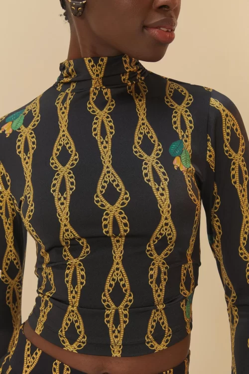 Blusa Golinha Estampado Correnteza - Image 3