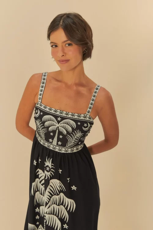Vestido Cropped Estampado Coqueiral - Image 2