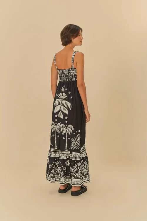Vestido Cropped Estampado Coqueiral - Image 3