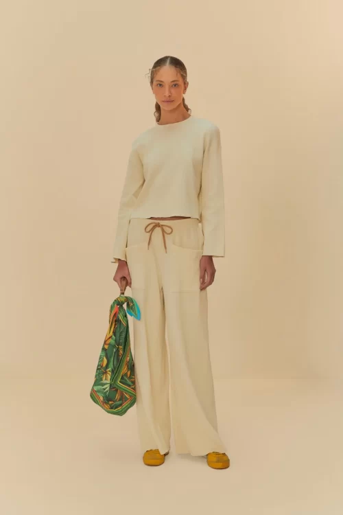 Calça Bolsos Textura