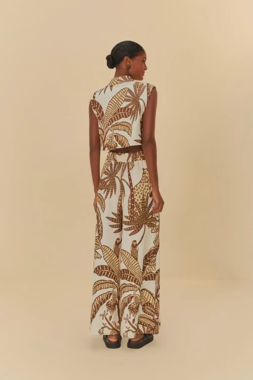 Calça Pantalona Estampada Amazônia - Image 3